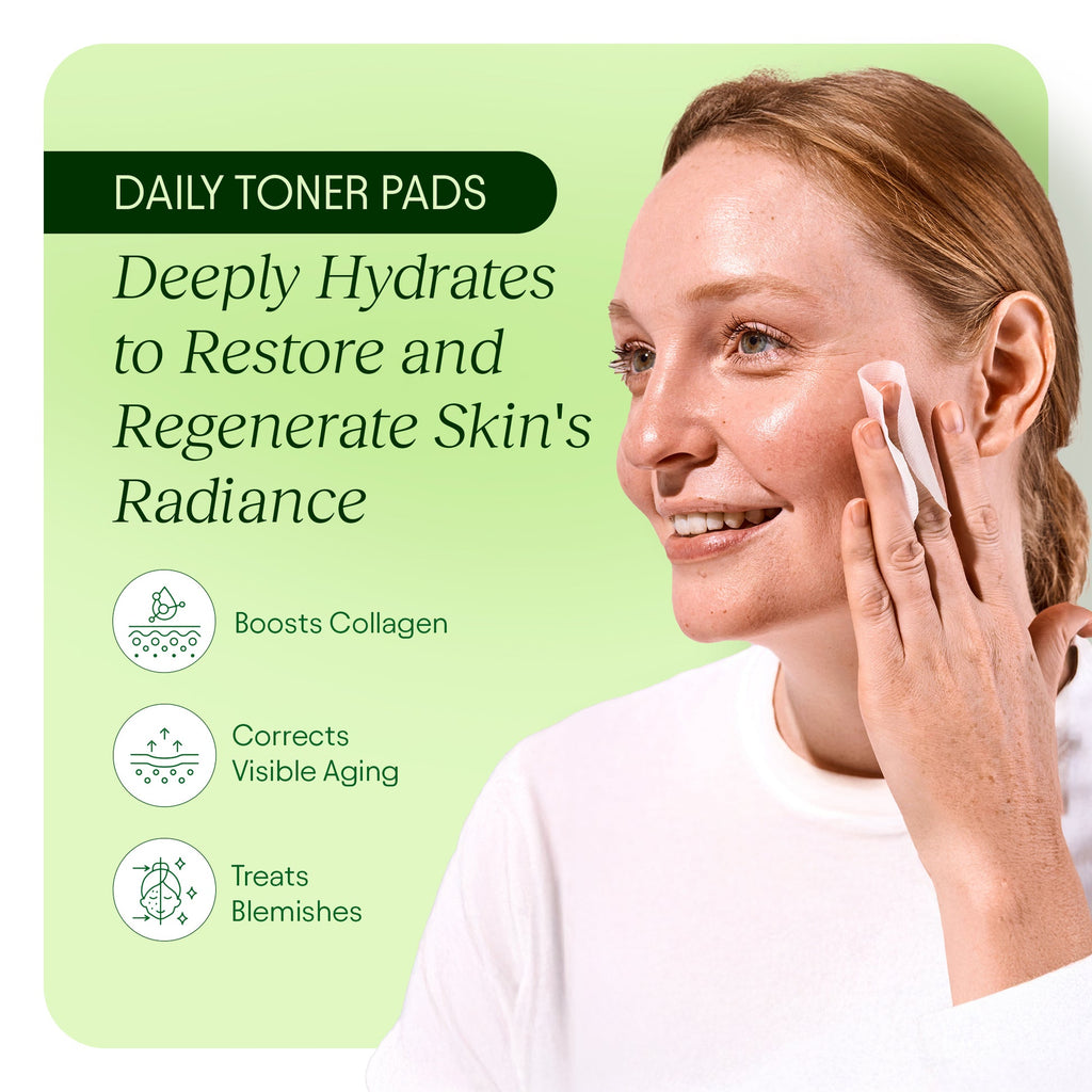Koreanische Hautpflege-Toner-Pads – Anti-Aging, Pflege gegen dunkle Flecken und Falten mit Schneckenschleim und Peptiden (100 Stück)