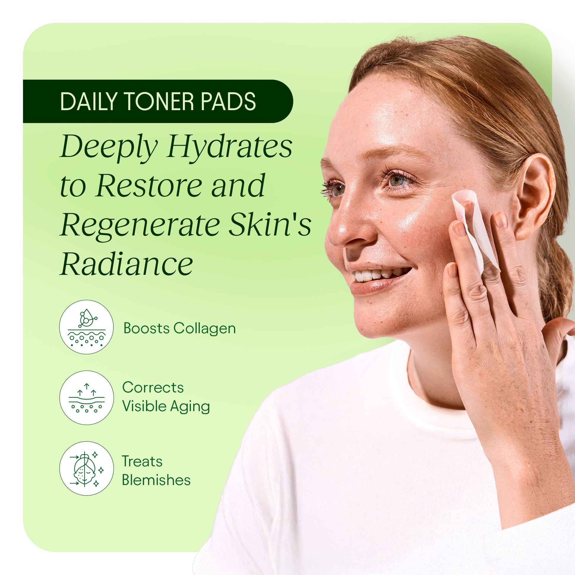 Koreanische Hautpflege-Toner-Pads – Anti-Aging, Pflege gegen dunkle Flecken und Falten mit Schneckenschleim und Peptiden (100 Stück)