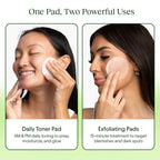 Koreanische Hautpflege-Toner-Pads – Anti-Aging, Pflege gegen dunkle Flecken und Falten mit Schneckenschleim und Peptiden (100 Stück)