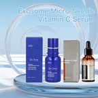 Dúo definitivo para eliminar manchas oscuras: microagujas de exosomas + suero de vitamina C 