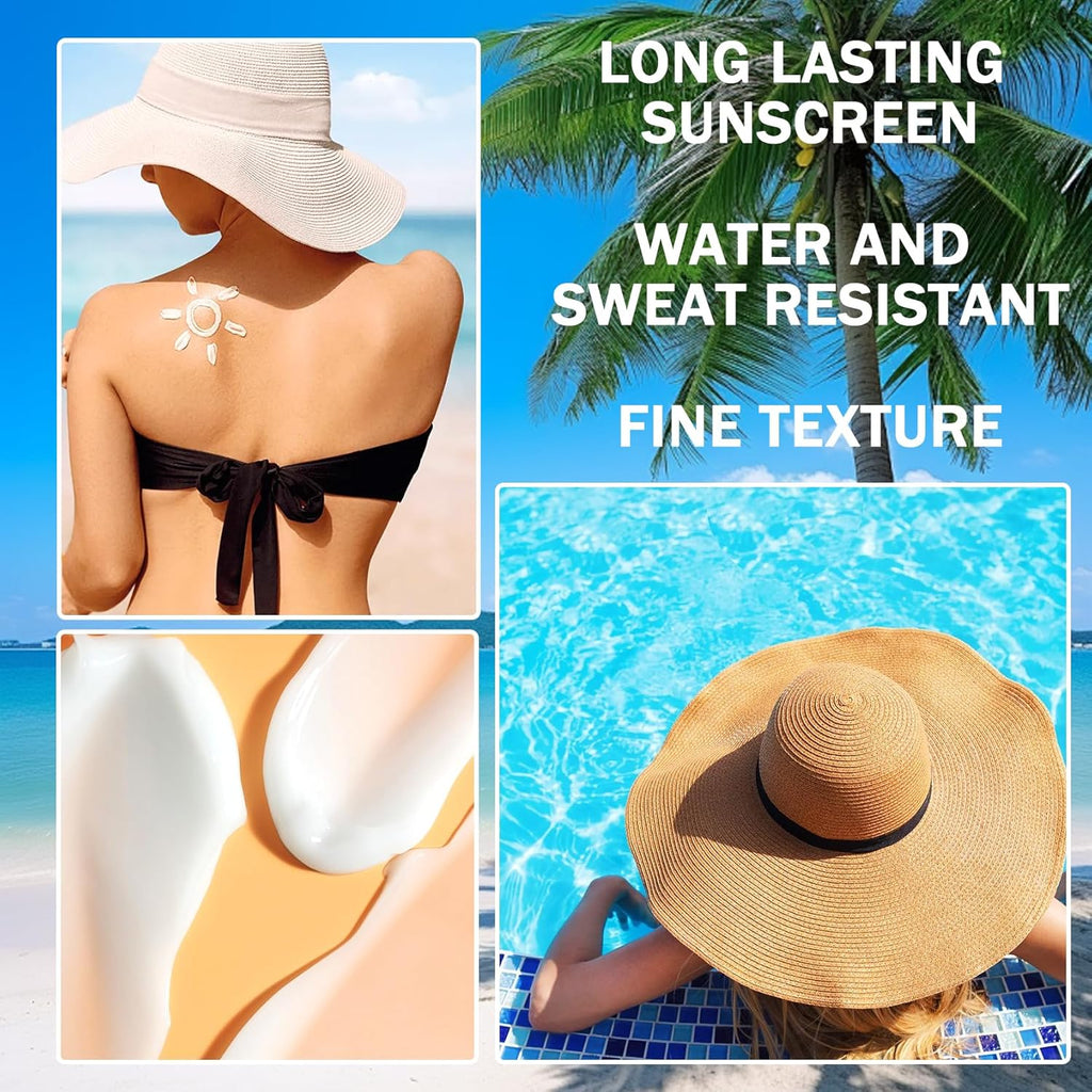 Crema facial con protector solar de espectro SPA+++ | Protección e hidratación FPS 60+ | Sensación ligera y refrescante 