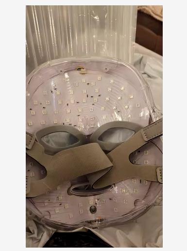 Máscara facial de terapia LED Glow