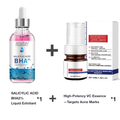 【Acne & Scar Therapy Set】 2% Salicylic Acid + High-Strength VC Essence