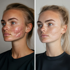 Máscara facial LED inalámbrica GLOW, portátil y recargable 
